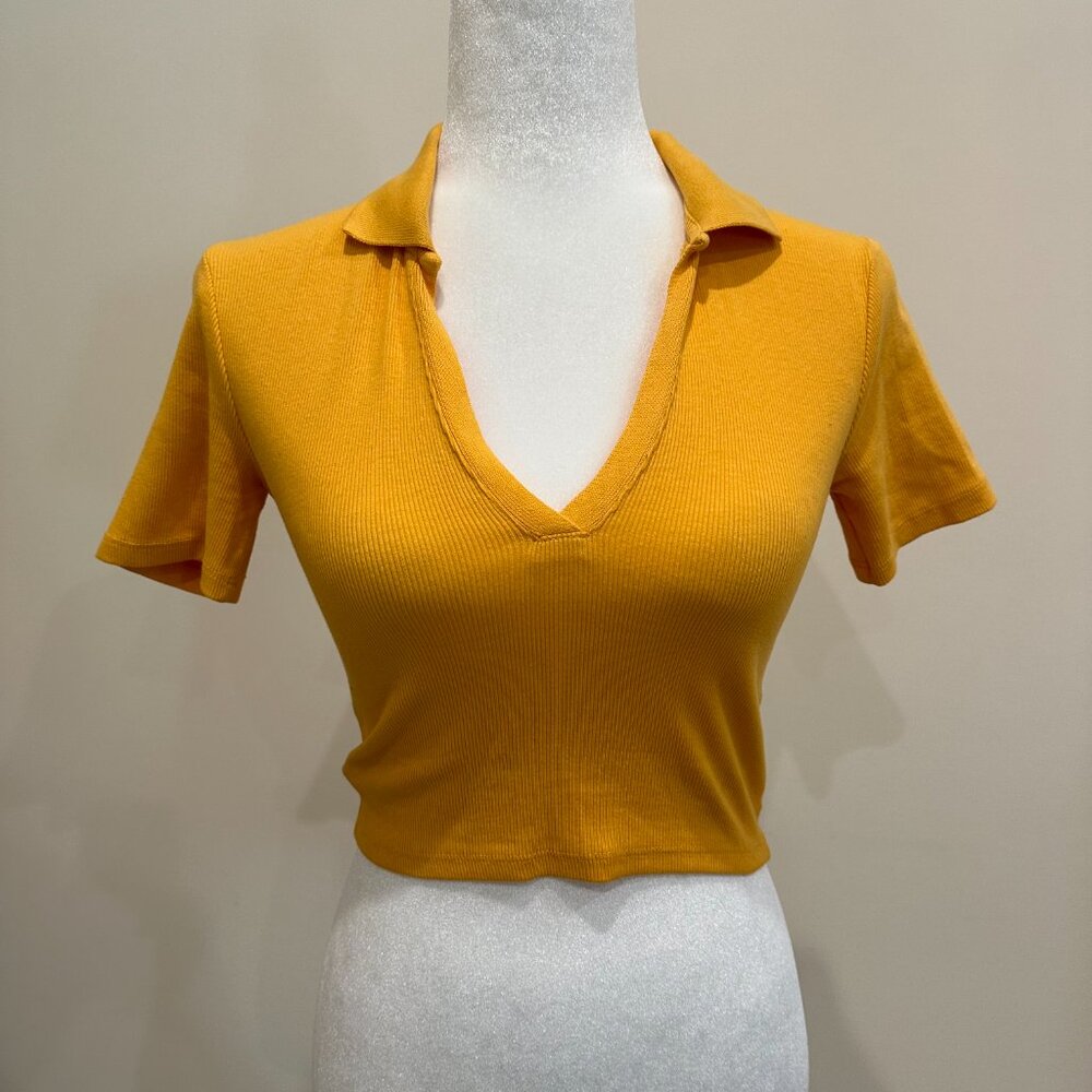 Zara Ribbed Crop Top